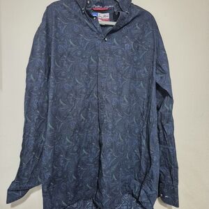 Wrangler Blue Lightweight Paisley